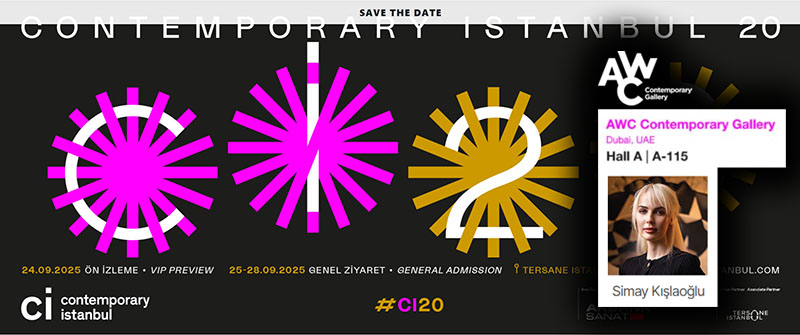 Simay Kışlaoğlu in the 20th edition of Contemporary Istanbul