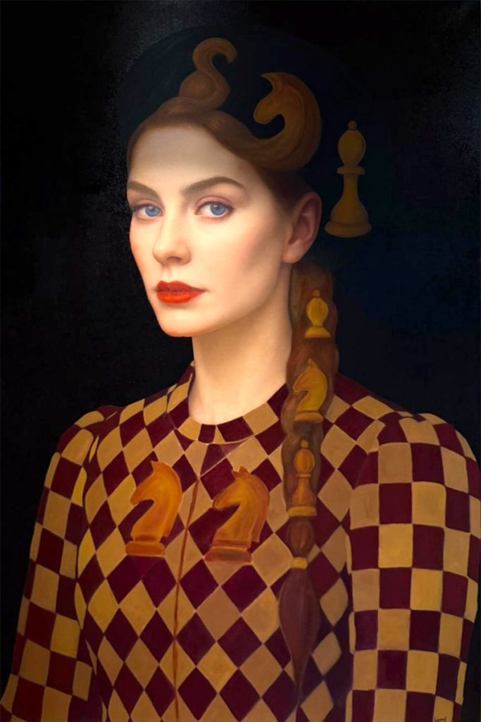 simay-kislaoglu-oil-painting-checkmate-portre