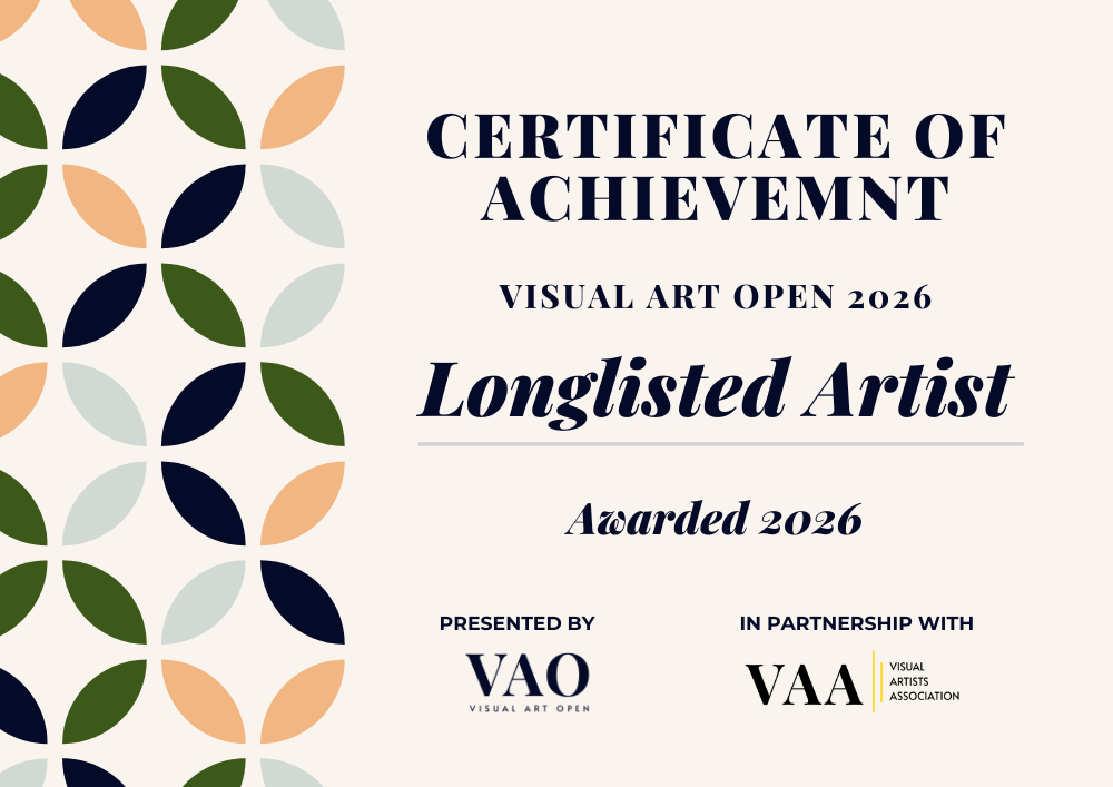 Longlisted for the Visual Art Open 2026.